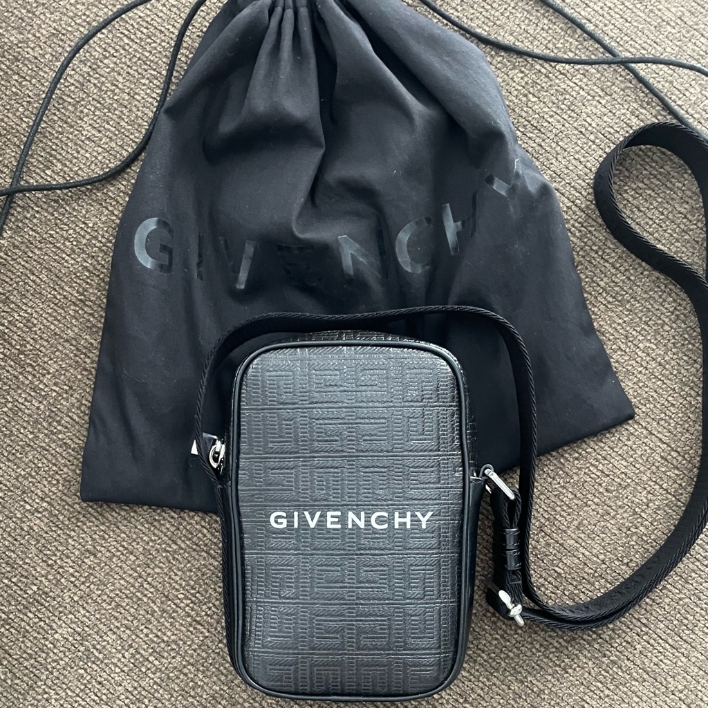 Givenchy Small G-Essentials Coated Canvas Crossbody Bag